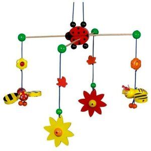 NWT Heimess Wooden Toys Large Wood Mobile